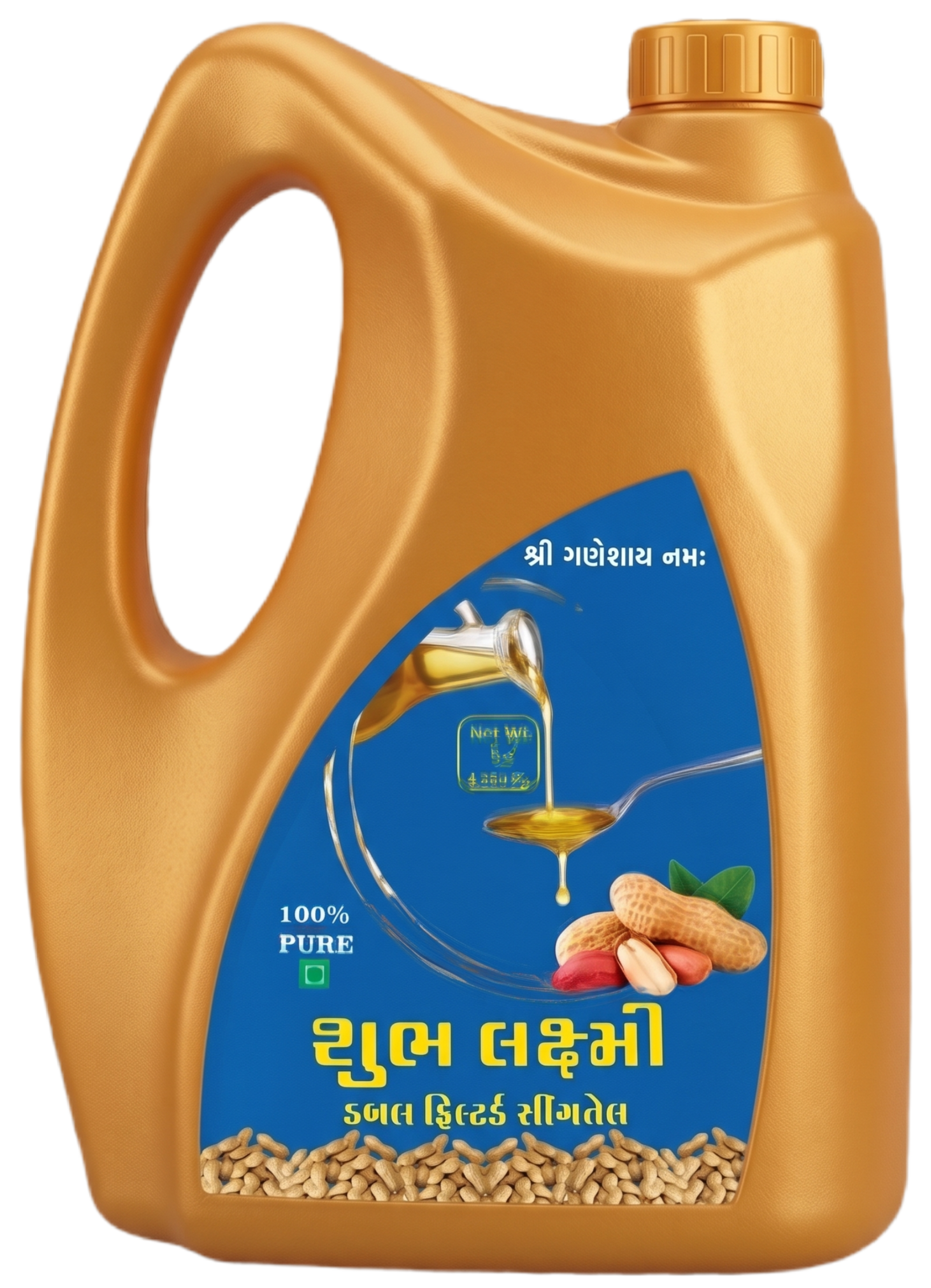 Shubh Laxmi Groundnut Oil 5 litre pack